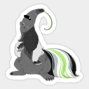 Agender Anteater! Sticker